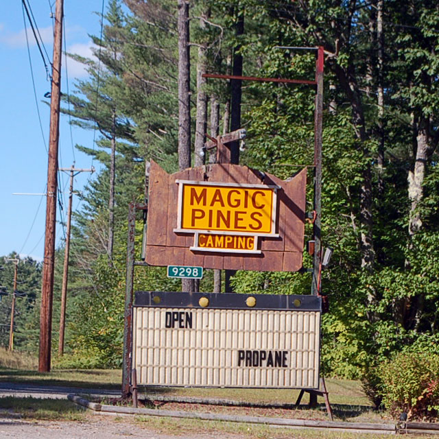 sign on US 9